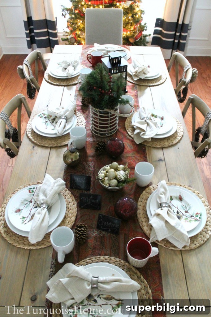Christmas Home Tour 2013: Pretty in Plaid 27 Christmas Home Tour 2013: Pretty in Plaid