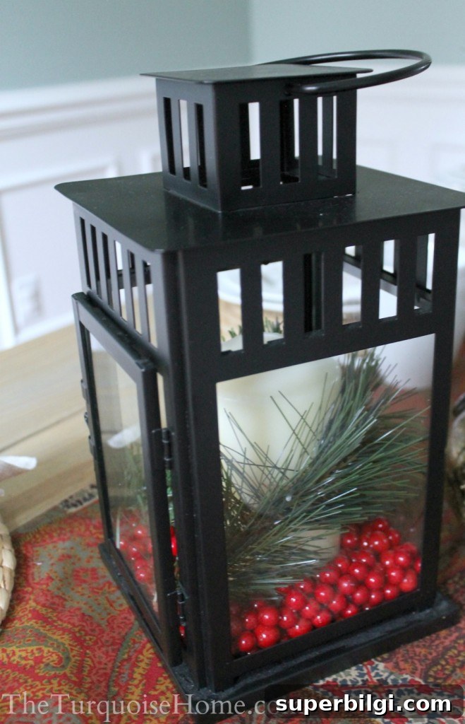 Christmas Home Tour 2013: Pretty in Plaid 28 Christmas Home Tour 2013: Pretty in Plaid - find all the details at TheTurquoiseHome.com