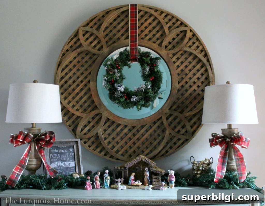 Christmas Home Tour 2013: Pretty in Plaid 5 Christmas Home Tour 2013: Pretty in Plaid