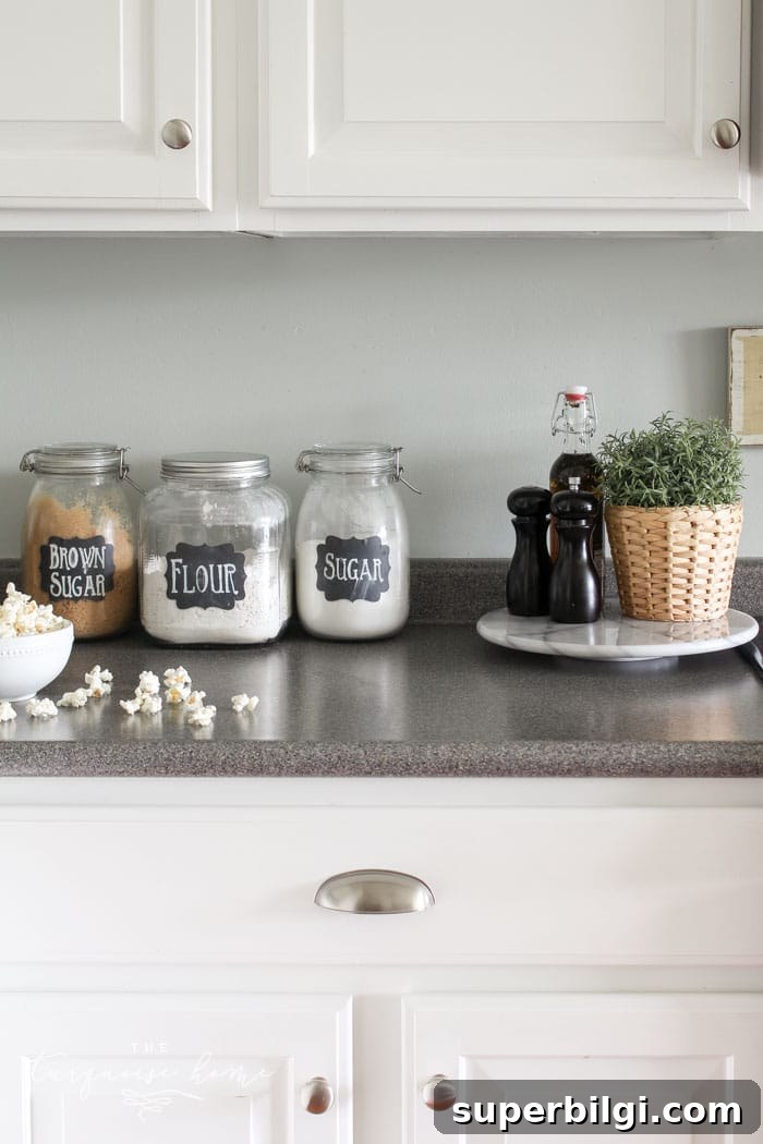 Painted Kitchen Cabinets 2 Years Later: How They Hold Up 5 Gorgeous painted kitchen cabinets are holding up well after 2 years of use! | Benjamin Moore's Advance Paint