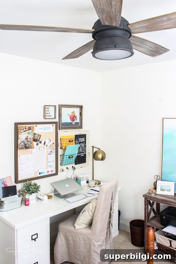 White Paint Color Ideas for Every Room in Your Home 8 Simply White on office walls