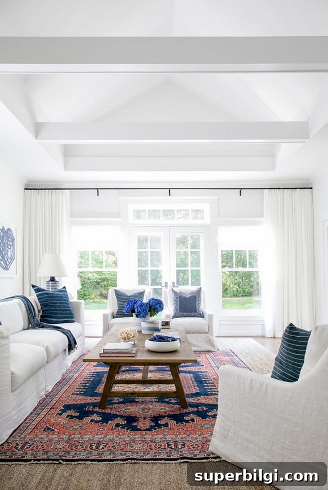 White Paint Color Ideas for Every Room in Your Home 4 Modern Farmhouse with Benjmamin Moore's Decorator's White | Top Favorite White Paint Colors