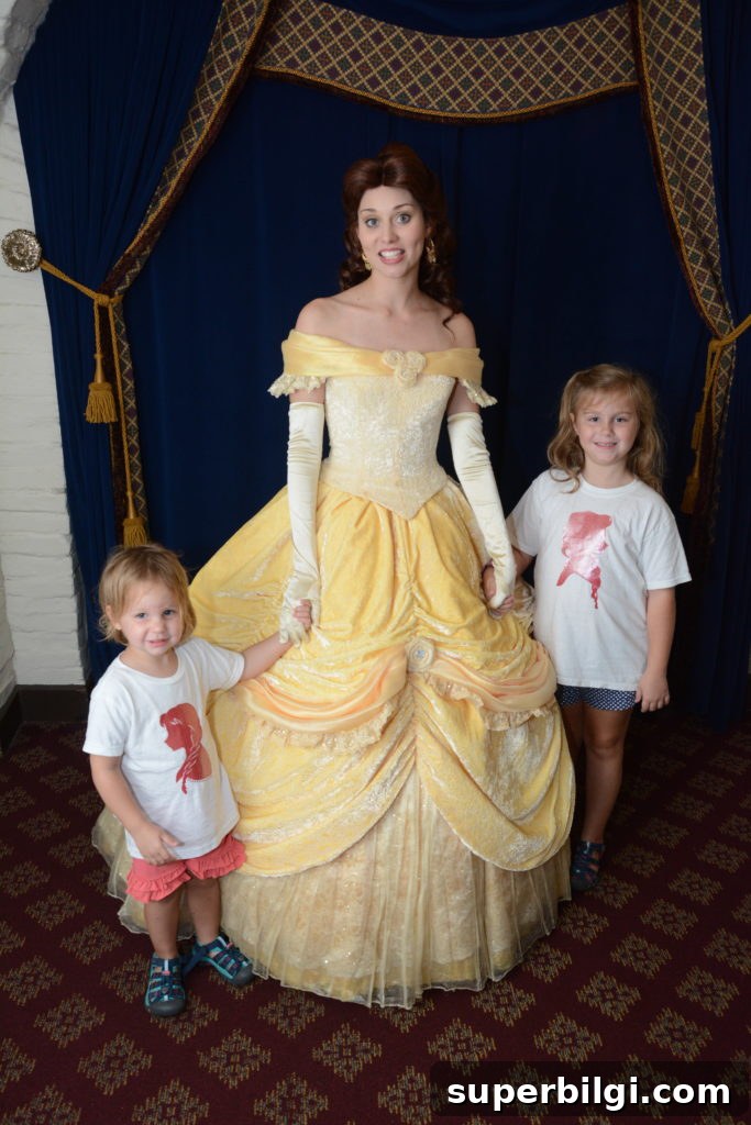 Disney World with Little Kids: First-Time Family Tips 5 Breakfast with Disney Princess Belle