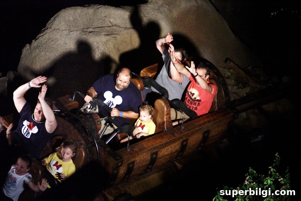 Disney World with Little Kids: First-Time Family Tips 7 Seven Dwarves Mine Train in Magic Kingdom
