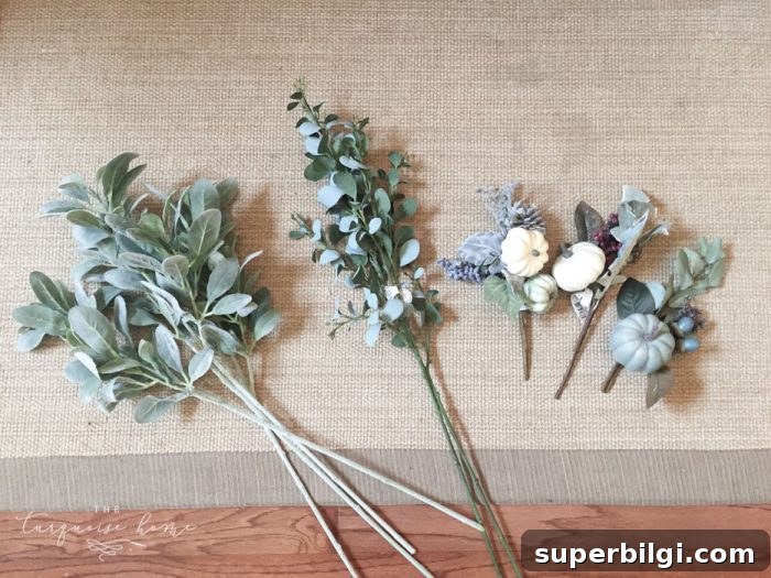 Create a Stunning Faux Foliage Table Centerpiece 4 How to Arrange a Floral Centerpiece in a Wooden Box