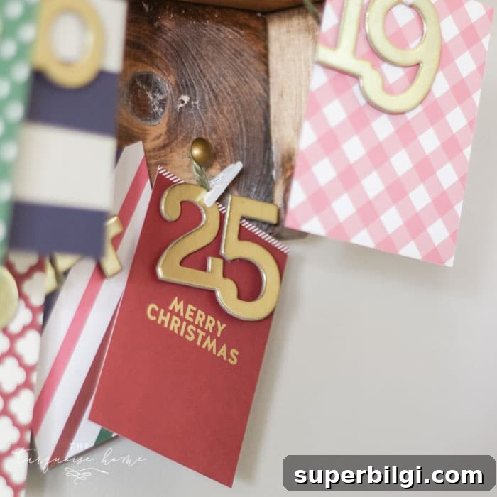 DIY Snowy Christmas Tree Shelf and Advent Calendar Tutorial 5 The most adorable DIY snowy Christmas Tree Shelf lends itself to the perfect spot for an advent calendar. LOVE it!!