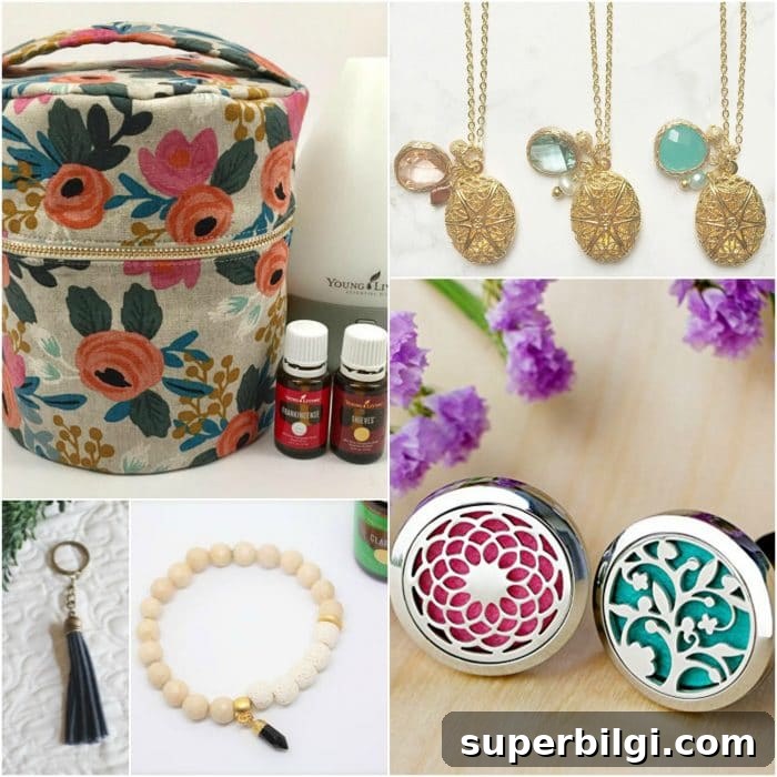 Essential Oil Gift Ideas for Aromatherapy Lovers 5 Diffuser accessories