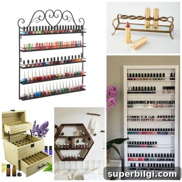 Essential Oil Gift Ideas for Aromatherapy Lovers 6 Essential oils display cases