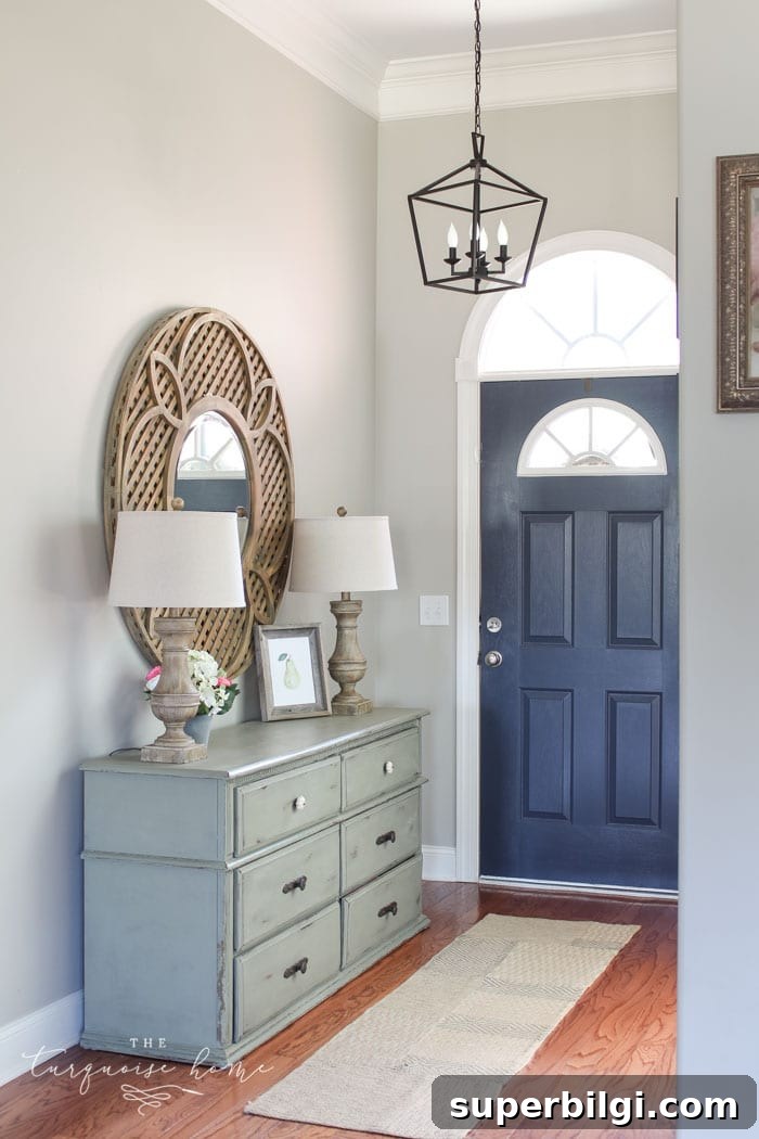 Darlana Pendant Lantern Knock-off for the Foyer! LOVE this light for less than $100!!