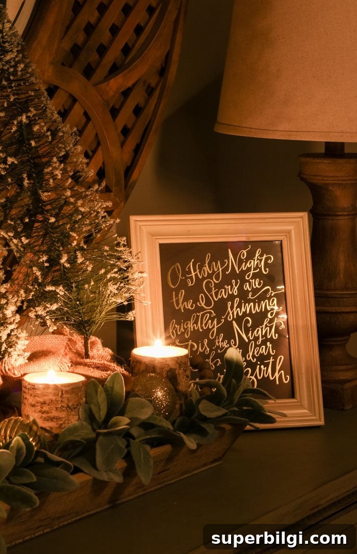 Christmas Nights: Candlelit Tour and Intimate Interview 10 Christmas Nights Home Tour and a Christmas Interview by Candlelight