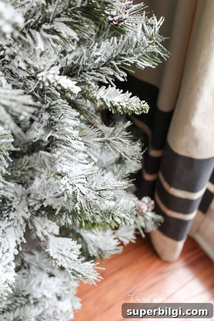 How to Flock a Christmas Tree: DIY Snowy Tree Tutorial 2 Make your wintery tree dreams come true! How to Flock a Christmas Tree the easy way!
