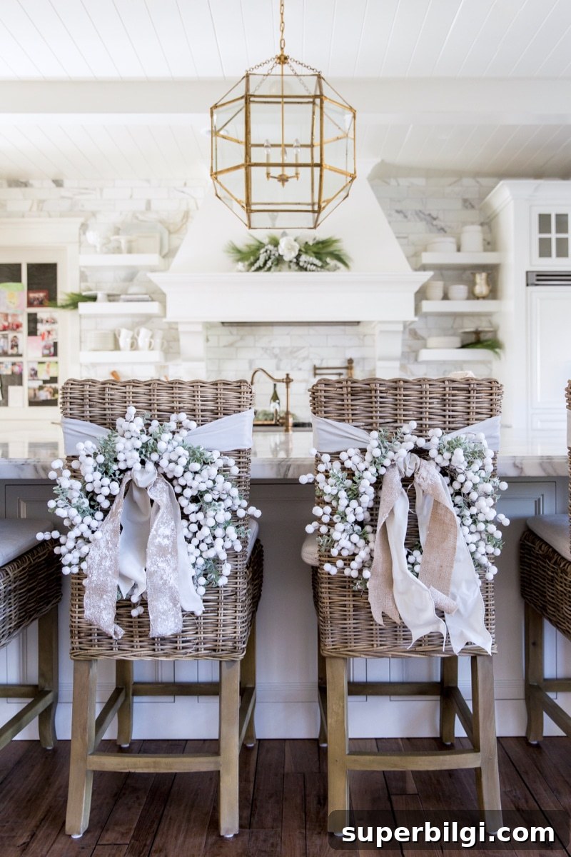 Cozy Farmhouse Christmas Kitchen Decor Ideas 13 Elegant Christmas Kitchen Decor