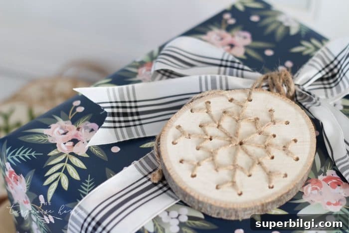A Christmas Gift Wrapping Station + Simple Gift Wrapping Tips