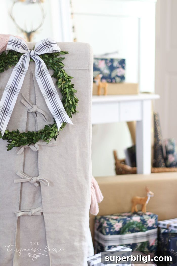 A Christmas Gift Wrapping Station + Simple Gift Wrapping Tips