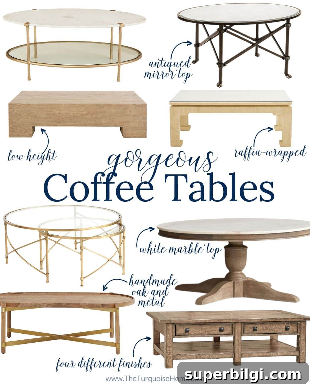 Coffee Table Decor Ideas to Elevate Your Living Room 10 coffee tables