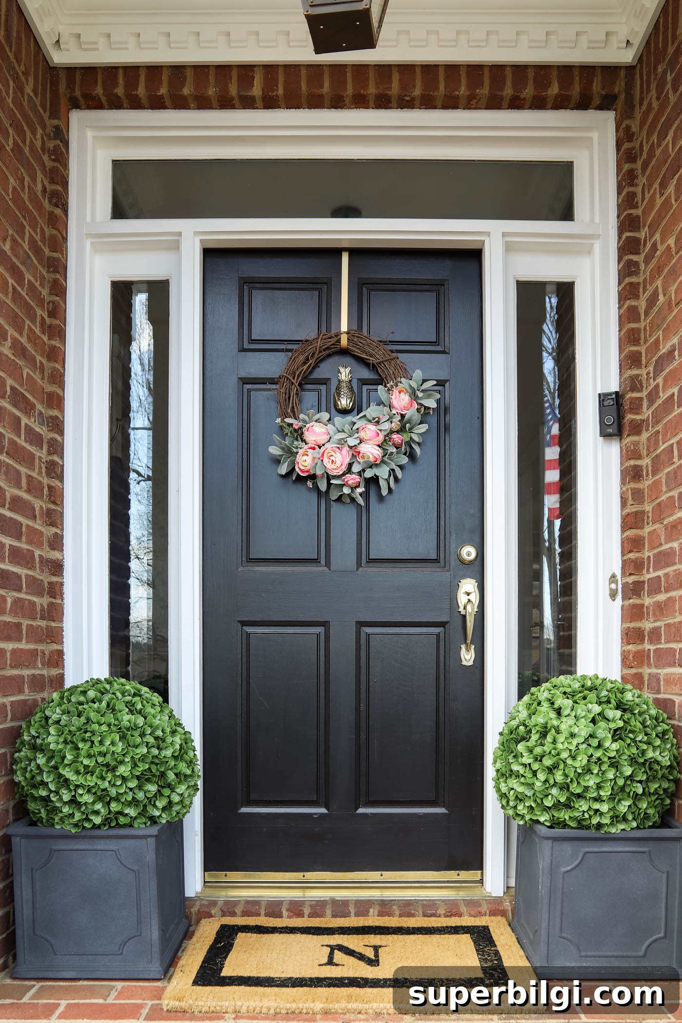 How to Make a Spring Peony Wreath: DIY Tutorial 2 Spring Front Door Decorating Ideas