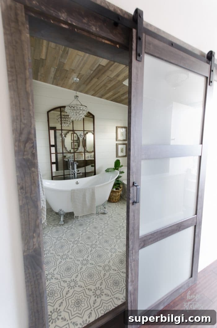 Farmhouse Bathroom Design: Essential Elements & Decor 3 Urban Farmhouse Modern Bathroom Ideas