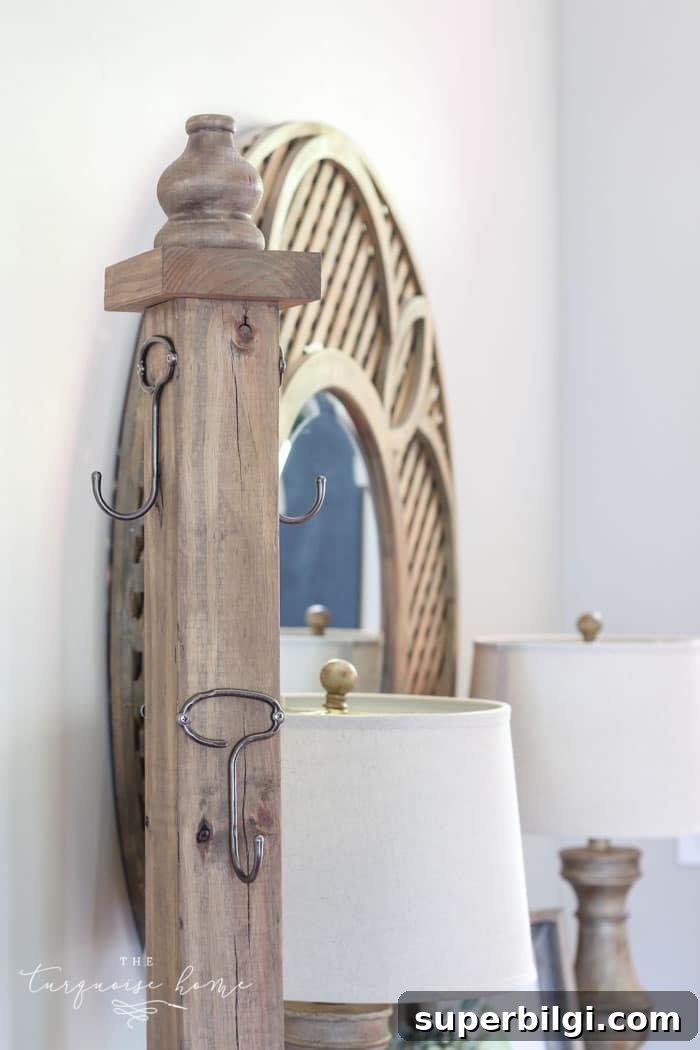 DIY Wooden Coat Rack: Step-by-Step Build Guide 4 How to build your own DIY Coat Rack! Super easy and less than $25 in lumber! A perfect first building project! #buildyourownathome #diyproject #diy #buildlikeagirl