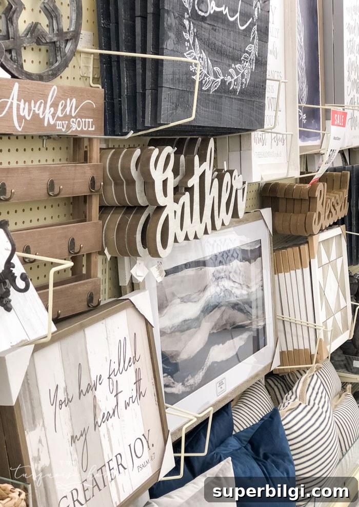 Hobby Lobby Shopping Guide: What to Buy for Crafts and Decor 10 Signs galore at Hobby Lobby!