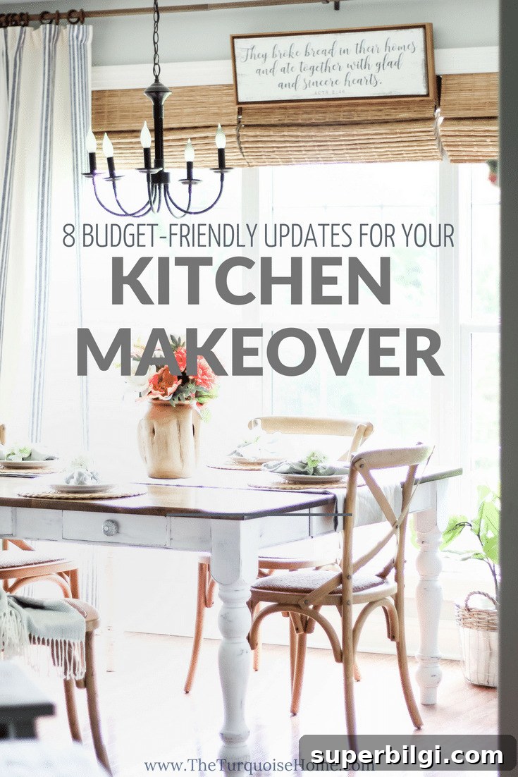 Favorite Budget-Friendly Updates you can make for a Kitchen Makeover!