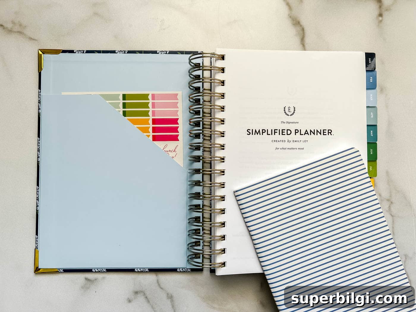 Daily Simplified Planner Review and My Time-Saving Planning Hack 4 interior of simplified planner