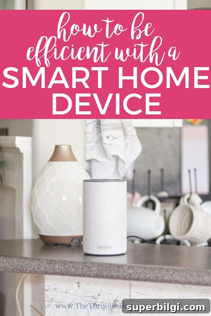 Save Energy and Lower Bills with a Smart Home Device 2 How to be efficient with a smart home device like the Amazon Echo or Google Home