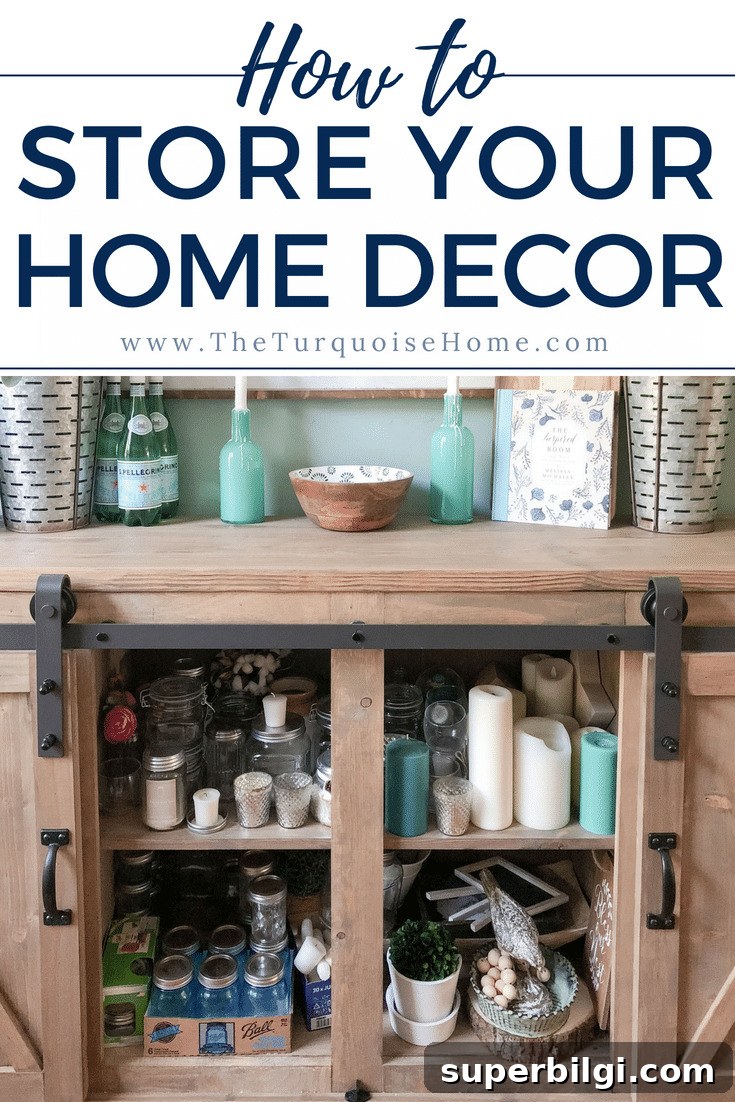 Home Decor Storage Tips to Save Space and Prevent Damage 2 Tips for storing home decor!