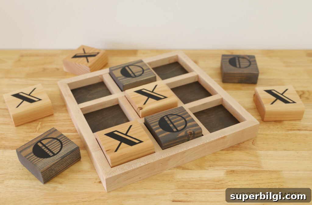 60+ DIY Christmas Gift Ideas for 2025 28 DIY tic tac toe game