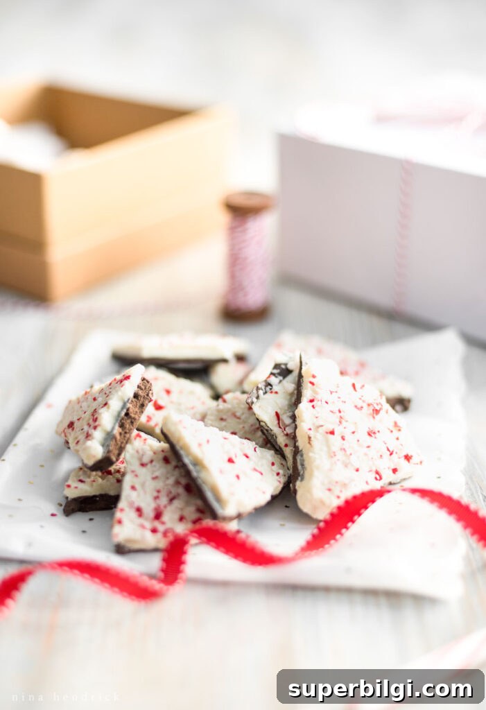 60+ DIY Christmas Gift Ideas for 2025 42 peppermint bark recipe