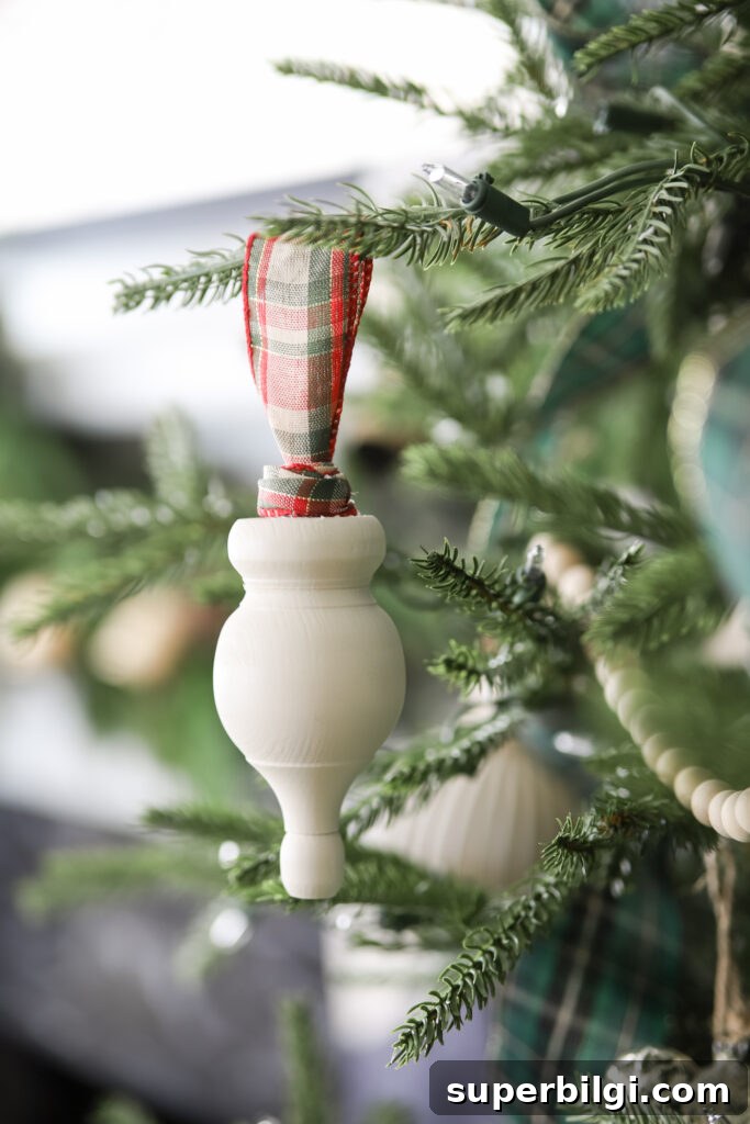 60+ DIY Christmas Gift Ideas for 2025 4 DIY Wood Finial Ornament