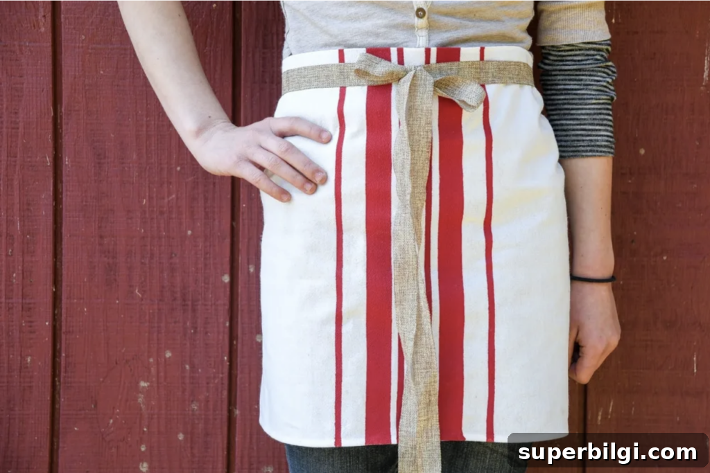 60+ DIY Christmas Gift Ideas for 2025 56 DIY Flour Sack French Apron