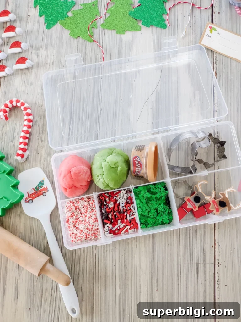60+ DIY Christmas Gift Ideas for 2025 64 Christmas Cookie Play Dough Kit