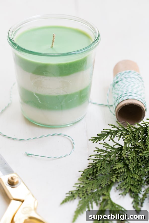60+ DIY Christmas Gift Ideas for 2025 8 DIY Pine Soy Candles