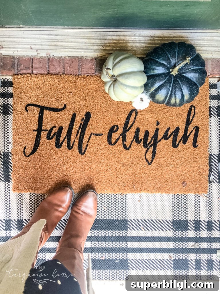 Fall Doormats You'll Love: Create a Layered Entryway 2 Fall Doormats | Fall Doormat Ideas