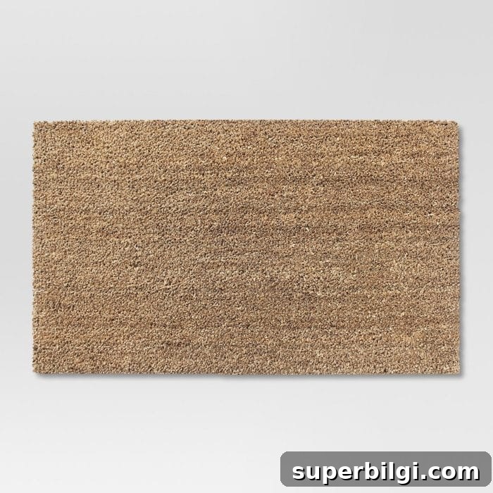 Fall Doormats You'll Love: Create a Layered Entryway 18 Plain Coir Doormat to Make Your Own!