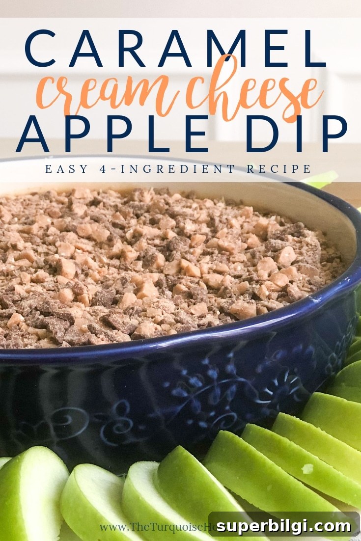 Cream Cheese Caramel Apple Dip Recipe 8 Cream Cheese Caramel Apple Dip - Easy and Delicious