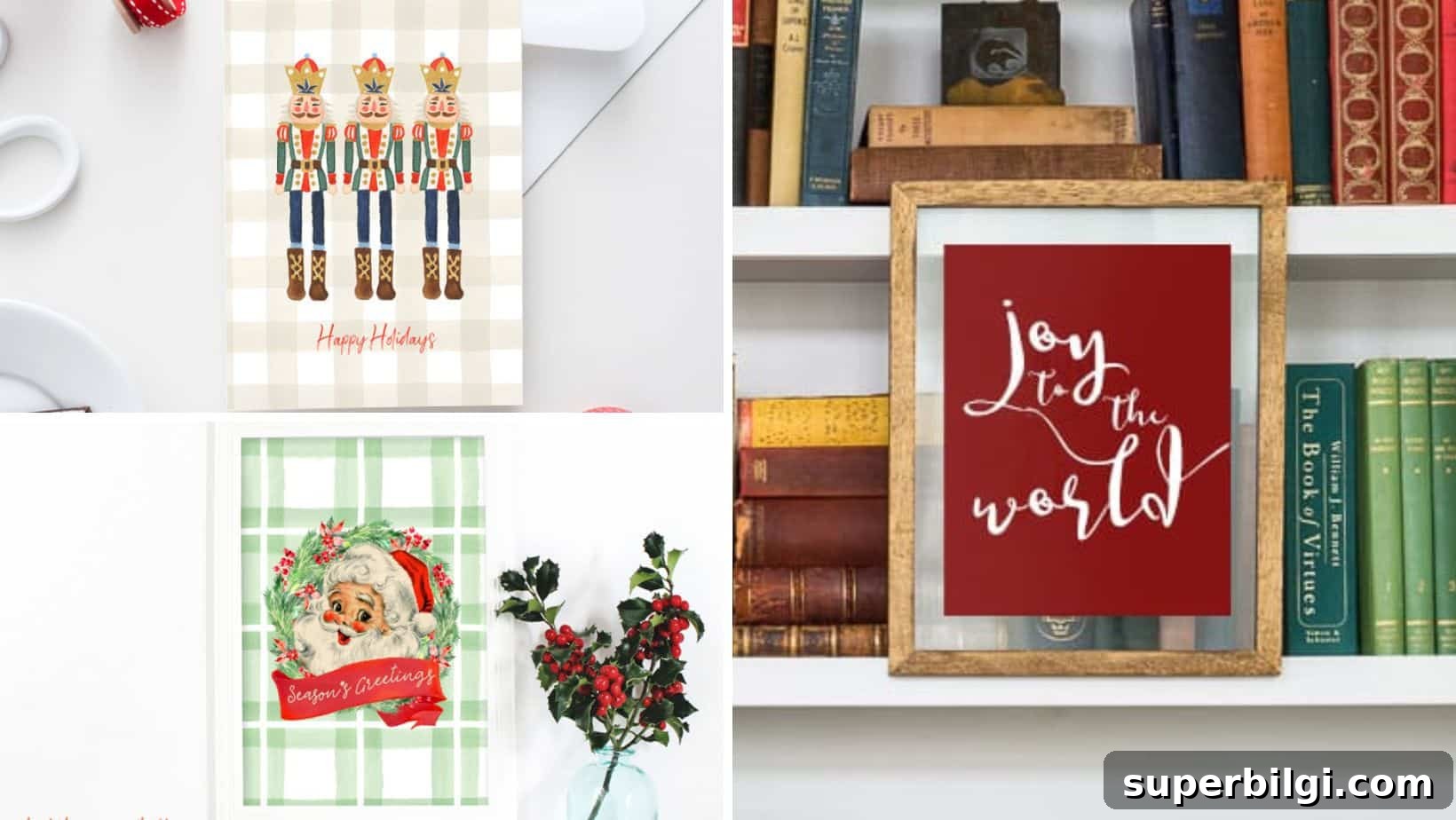 50 Free Christmas Printables to Decorate Your Home 13 Free Christmas Printables