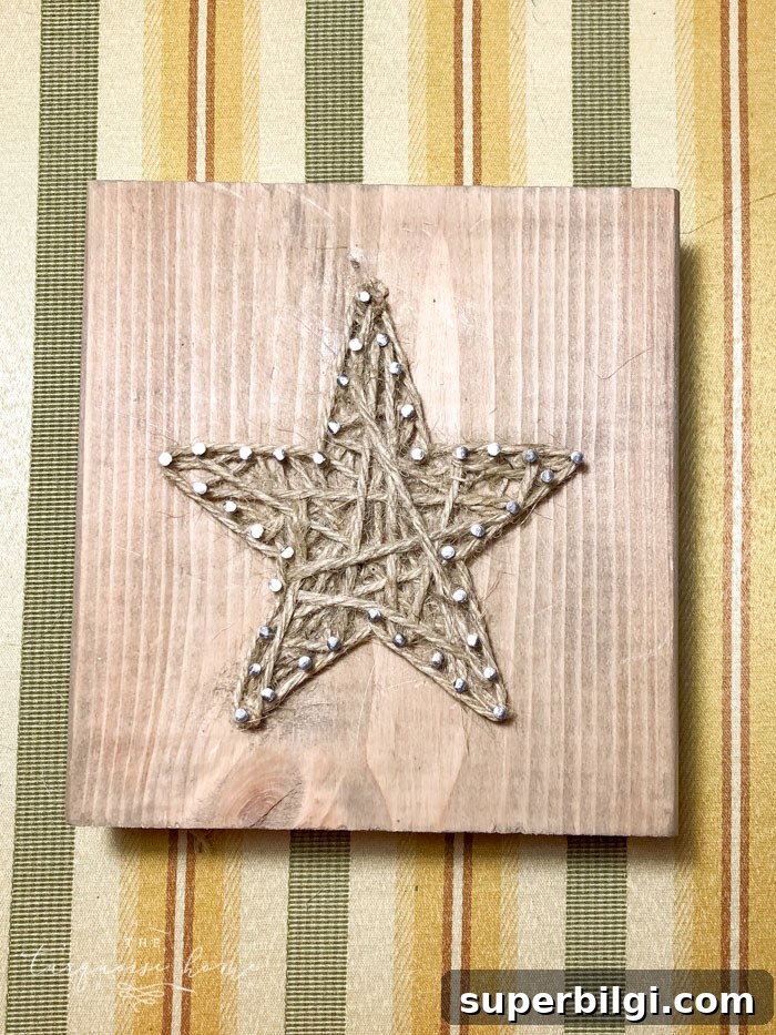 DIY Star String Art
