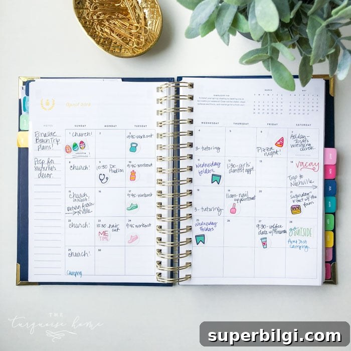 Independent Shops to Visit on Shop Small Saturday 3 How to use the Emily Ley Simplified Planner monthly pages ...