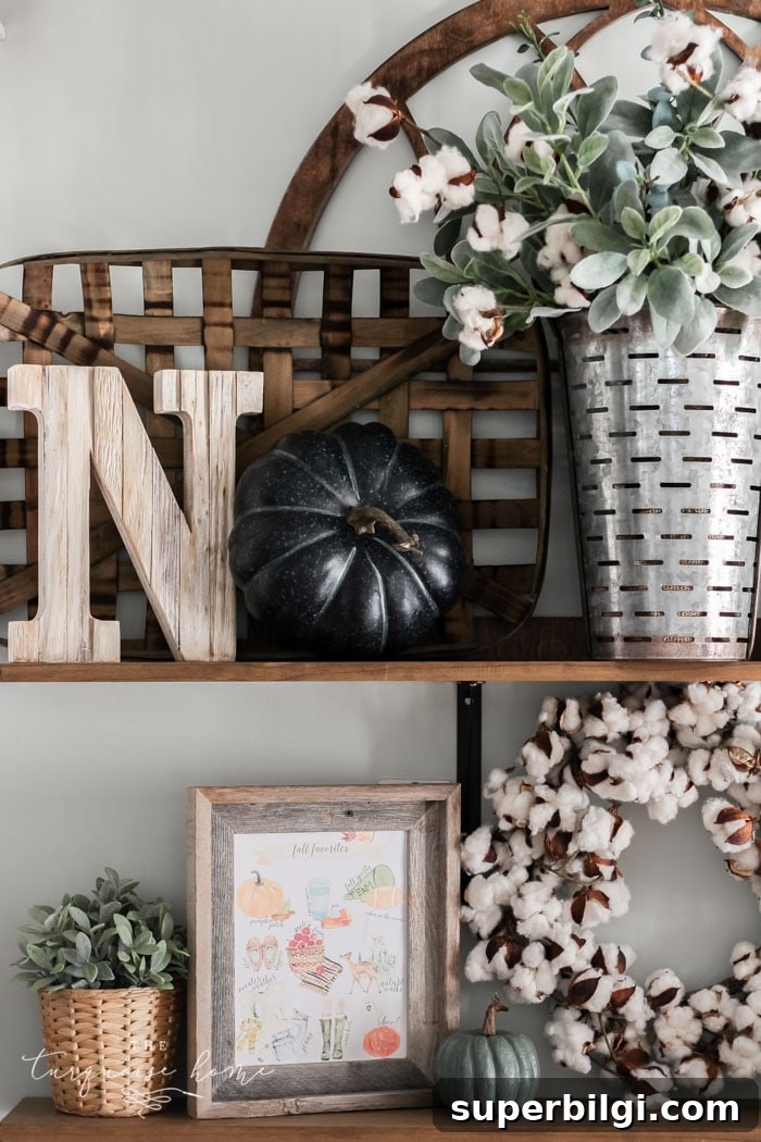 Free Fall Favorites Printable Pack for Autumn Crafts 5 Cozy Fall Favorites Free Printable on Open Kitchen Shelves