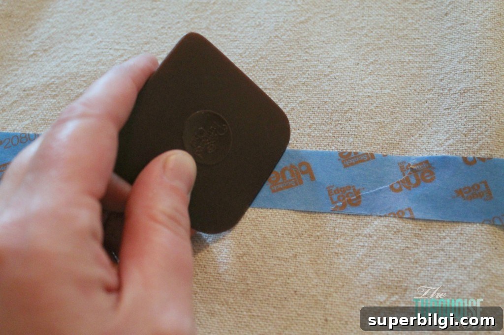 How to Turn Drop Cloths into Stylish Curtains 6 DIY Painted Drop Cloth Curtains | TheTurquoiseHome.com