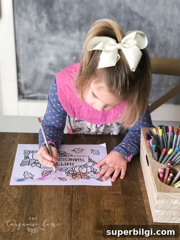 Free Printable Thanksgiving Coloring Pages for Kids and Adults 2 Free Thanksgiving Coloring Pages (for kids and adults alike!)
