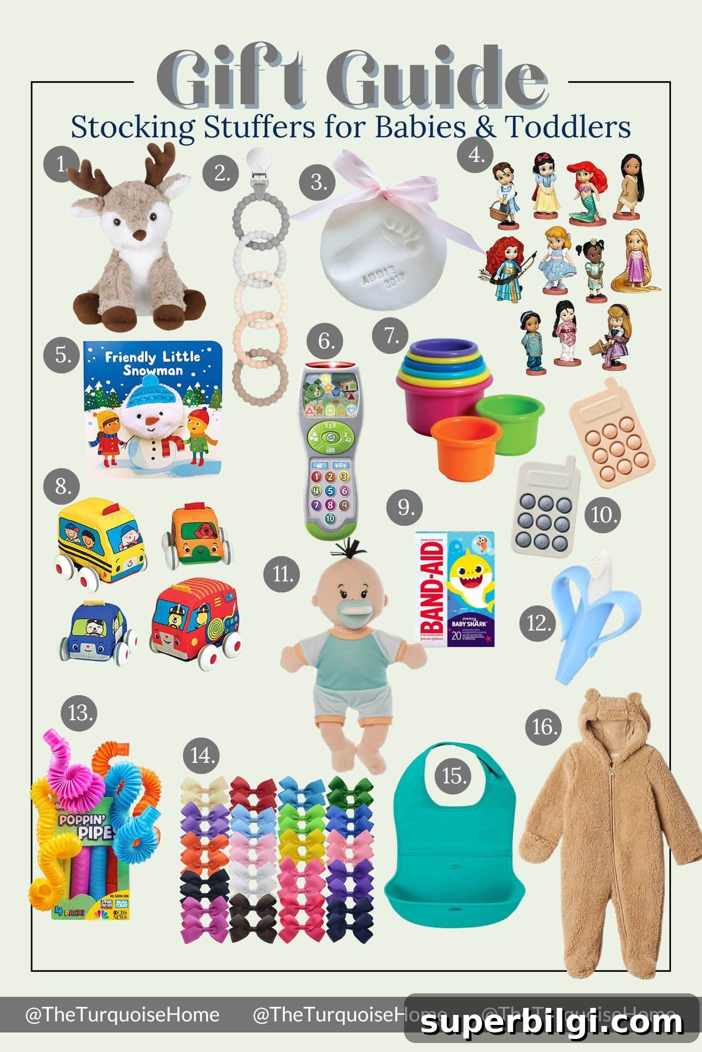 Stocking Stuffer Gift Guide for Every Family Member 8 Stocking Stuffers for Babies & Toddlers
