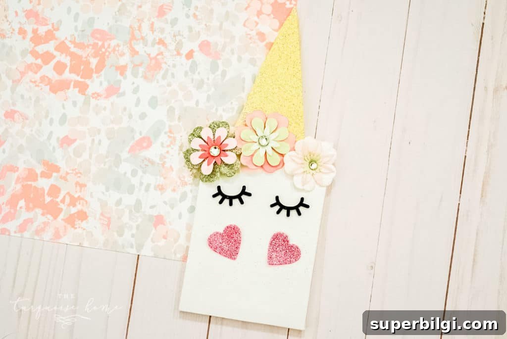 DIY Unicorn Canvas Art Tutorial 2 DIY Canvas Unicorn Craft - super easy and just 5 steps!