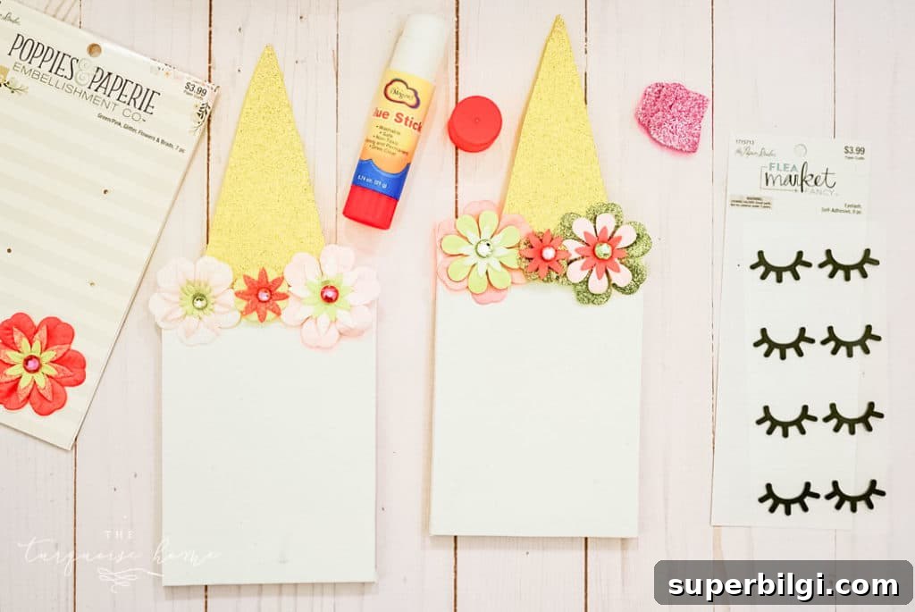 DIY Unicorn Canvas Art Tutorial 5 DIY Canvas Unicorn Craft - super easy and just 5 steps!