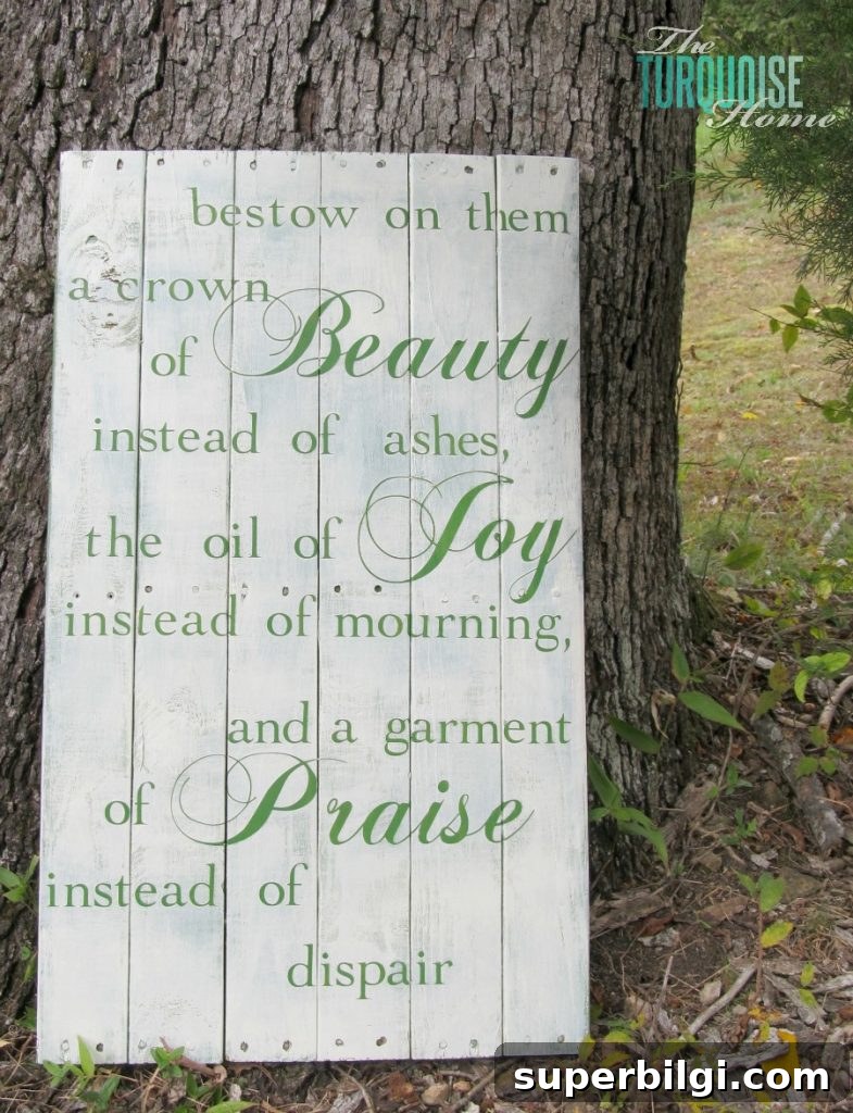 How to Make a Pallet Sign