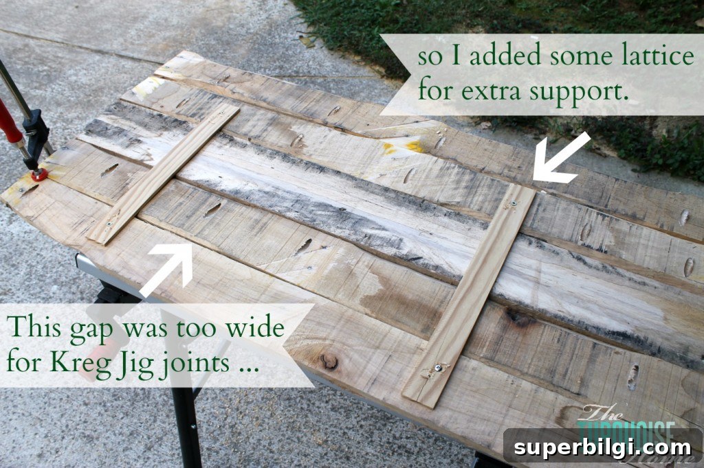 Making a pallet sign