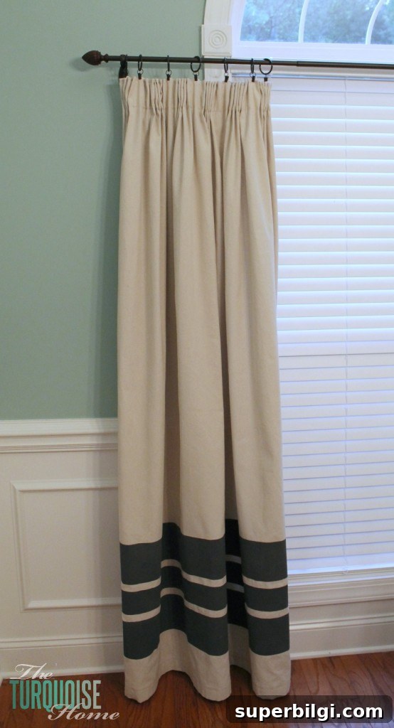 DIY Pleated Curtains: Turn Messy Drapes into Tailored Panels 12 DIY Easy Pleated Curtains