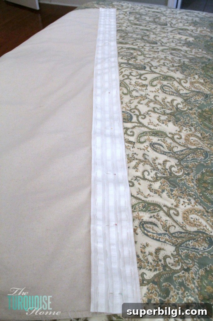 DIY Pleated Curtains: Turn Messy Drapes into Tailored Panels 4 DIY Easy Pleated Curtains