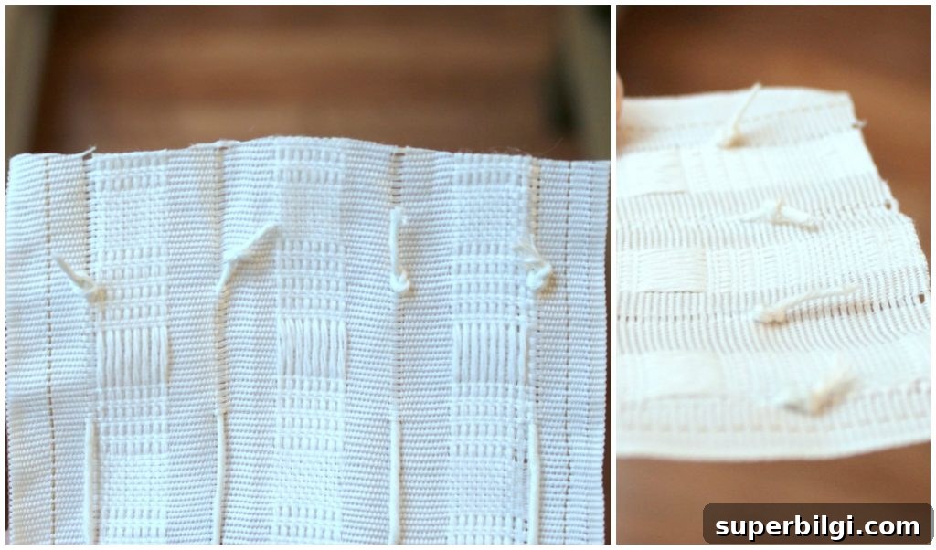 DIY Pleated Curtains: Turn Messy Drapes into Tailored Panels 5 DIY Easy Pleated Curtains